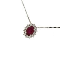 Collana Mirco Visconti Donna in Oro bianco Rubino 1.23 Ct Z740/B20R - Z740/B20R